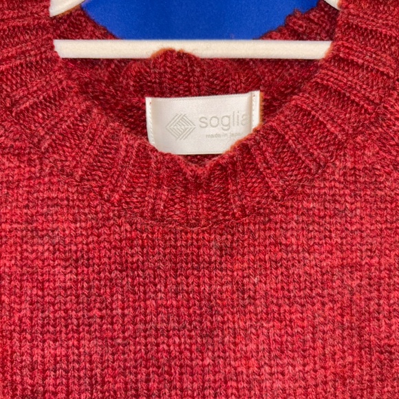 Burnt Red Soglia LANDNOAH Sweater with elbow pads - Picture 6 of 7